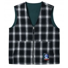 Chaleco Butter Goods Shadow Plaid Reversible